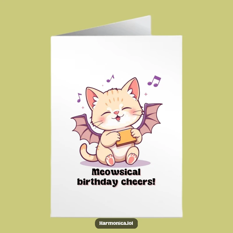 Free Printable Kitten Birthday Card: Funny Downloadable Cat Gift